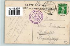 9630 Wattwil 1909 - Kreuzegg-Höhe Hüttenstempel