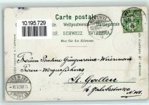 9658 Wildhaus 1901 - mit Churfirsten