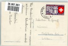 6487 Göschenen 1939 Foto AK Tobelbrückli Weg zur Göschenenalp