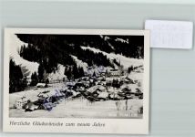 6173 Flühli LU FOTO KEINE AK Foto 10cm x 7cm Neujahrswunsch