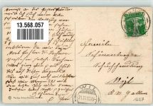 9428 Lachen 1909 Foto AK Schützenfest