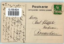 1922 Künstlerkarte K.T.U. Concordia sign. A. Gladosch & Strick AK