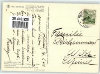 Yverdon-les-Bains Yverdon von J L Alberli Pro Infirmis Schweiz Künstlerkarte