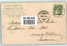 Chillon Chateau 1903 Lithographie