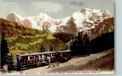 3825 Mürren - Mürren-Bahn Eiger Mönch Jungfrau