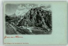 3825 Mürren Mondschein Eiger Mönch