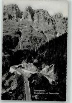 Sustenstrasse 1954 Foto AK Wendenplatte Gadmerfühe