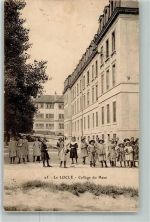 2400 Le Locle 1913 Foto AK College du Haut