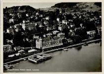 Luzern - Luftaufnahme Palace-Hotel