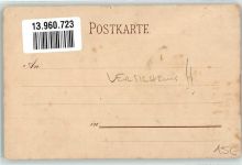 6353 Weggis Lithographie Gebr. Künzli Zürich Dep. No. 243 Basler Lebens- Versicherungs Gesellschaft