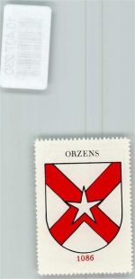 1413 Orzens - Vignette Wappen Kaffee Hag 1920-1940