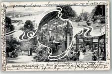 8000 Zürich 1910 Gebrauchsspuren Baur au Lac