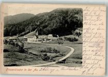 8840 Einsiedeln 1905 Foto AK Frauenkloster in der Au Ort lt. Stempel