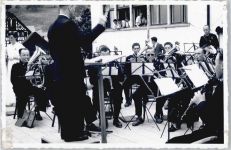 8816 Hirzel Spitzen - Musikfest Mai 1953, Foto-Karte