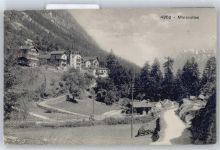 1923 Les Marécottes La Creusaz - Teilansicht, Straße