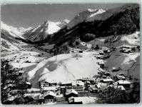 7250 Klosters - Blick auf Silvretta Winteraufnahme