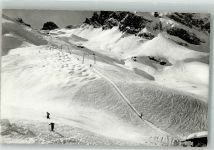 Jochpass Foto AK Seilbahn Winter Trübsee