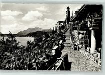 6922 Morcote Foto AK Kirche Heilige Maria