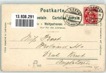 6410 Rigi Kulm 1904 Künstlerkarte Sonnenaufgang Terrasse Kreuz sign. C. Steinmann