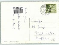 8898 Tannenboden Flumserberg Foto AK Abfahrt Maschgenkamm Winter Foto Steinemann