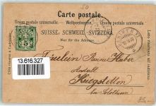 5012 Schönenwerd SO 1900 Lithographie Park Kapelle Badeanstalt Pfahlbauten Hütte mit wildem Mann Grotte