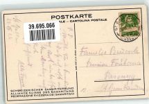 Szene Der barmherzige Ritter sign. E. Bernand Esel Samariterbund Motiv Schweiz Künstlerkarte