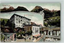 7553 Tarasp Gebrauchsspuren Hotel Quellenhof Schuls