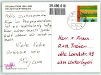 9630 Wattwil Foto AK 150 Jahre CMJV Fliegeraufnahme