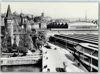 8000 Zürich - Neue Perronhallen Kopfperron 1933 Straßenbahn