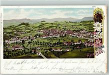 9100 Herisau 1902 Lithographie