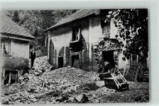 2325 Les Joux-Derrière 1917 - les Graviers Katastrophe Ort handschriftlich