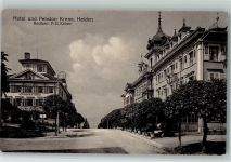 9410 Heiden 1930 - Hotel und Pension Krone , gute Erhaltung AK