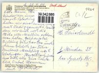 9490 Vaduz - Schloss Falknis Nationaltracht Alpabfahrt Kuh Glocke Wappen Alphorn