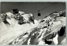 3906 Saas-Fee - Luftseilbahn Langefluh Egginer und Feegletscher
