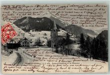 1863 Cergnat Ormont-Dessous 1905 - Winter et le Chaussy