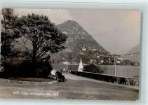 6900 Lugano - Lago di Lugano Mte Brè Segelschiff