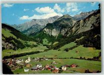 8767 Elm Foto AK Piz Sardona Piz Segnes Foto Gross