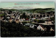 9100 Herisau Gebrauchsspuren Glattal Viadukt Säntis