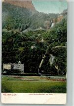 3860 Meiringen Foto AK Hotel Reichenbachfall