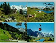 6390 Engelberg Foto AK Seilbahn KHotel Trübsee Kapelle mit Titlis Gerschnialpbahn