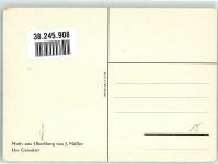 8843 Oberiberg Künstlerkarte sign. Müller, H. Der Geisshirt Ziege