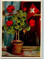 Genève Genf Bundesfeierkarte 1938 Bundesfeier / Pro Patria Schweiz Lithographie / Künstlerkarte