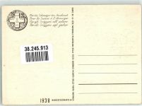 Genève Genf Bundesfeierkarte 1938 Bundesfeier / Pro Patria Schweiz Lithographie / Künstlerkarte