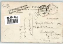 2416 Les Brenets 1909 Foto AK Fahrrad Bassin du Doubs Briefmarke bildseitig