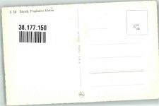 8302 Kloten Foto AK Propellerflugzeug Swissair