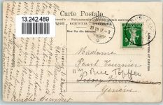 1400 Yverdon-les-Bains 1917 Gebrauchsspuren Rue Haldimand