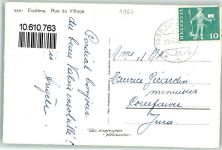 1983 Evolène - Rue du Village