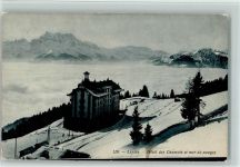 1854 Leysin - Hotel des Chamois Winter