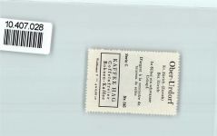 8902 Urdorf Oberurdorf - Vignette Wappen Kaffee Hag 1920-1940 Urkopf