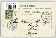 8610 Uster 1901 - Kirche und Schloss